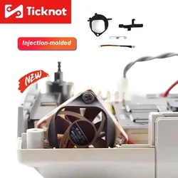 TicKnot Injection-molded DC Cooling Fan Mount Kit For SEGA Dreamcast Game Noctua Fan Adapter Brushless Radiator