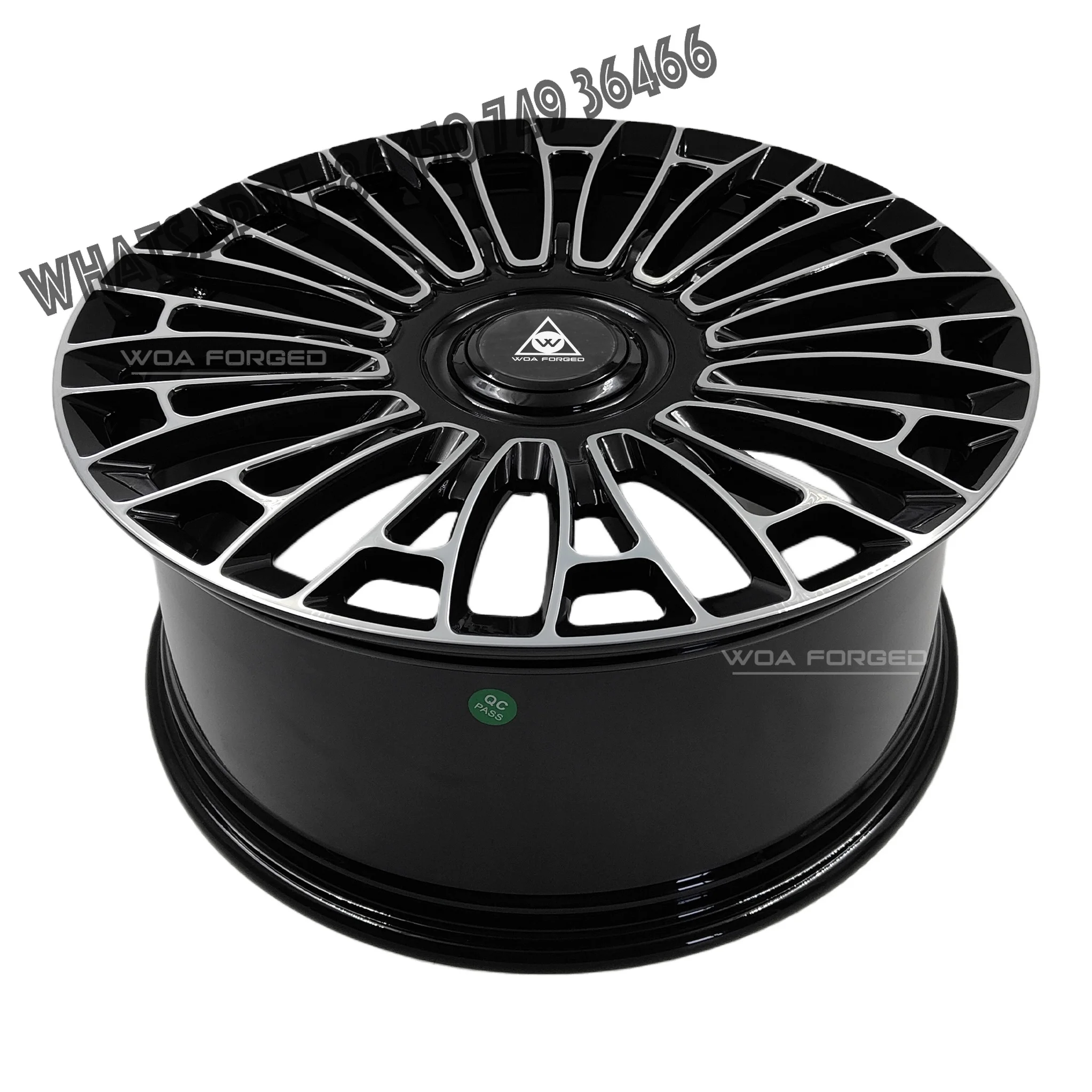 

Forged Wheel Customized 21 22 Inch 9.5 J 5x108 5x120 63.4/62.5 for Zeekr 001 Lixiang L7 L8 L9 Glossy Black +machine Face