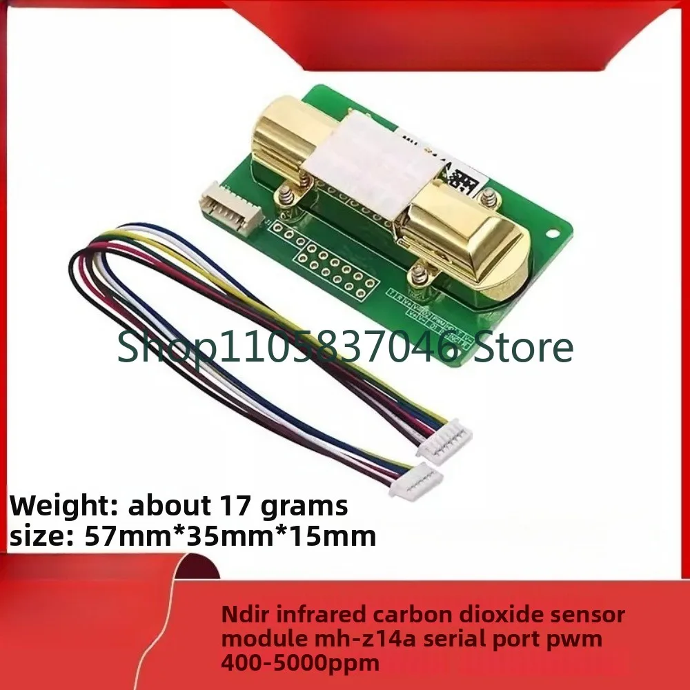 Infrared carbon dioxide sensor module MH-Z14A serial port PWM 400-5000ppm