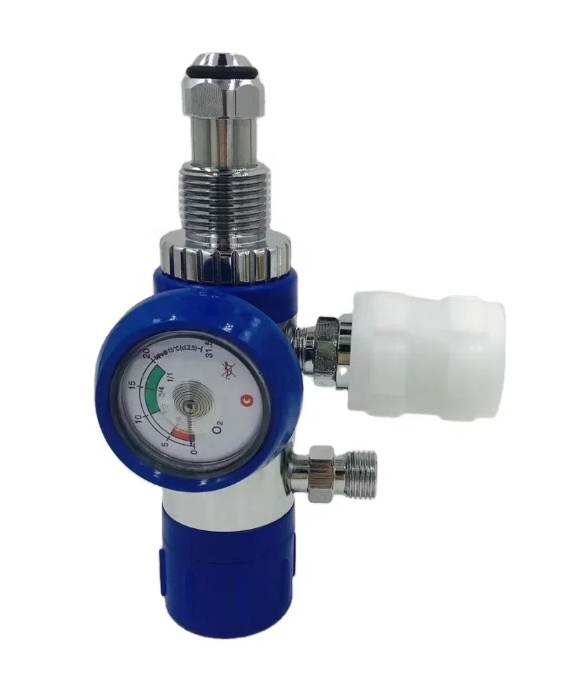 2026Africa 0-8L Click-style pressure regulator with G5/8 inlet connection bullnose