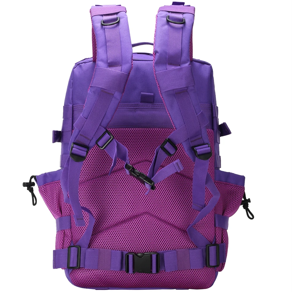 Imagem -04 - Mochila Tática Impermeável com Bolso de Garrafa Outdoor Caminhadas Bolsa Escalada Mochila Camping Bolsa 30l 45l