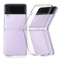 Clear Ultra Thin PC Case for Samsung Galaxy Z Flip 4 7 6 5 5G flip7 flip6 Flip4 Flip5 Flip2 Flip3 Flip 3 2 Anti-Knock Phone Bag