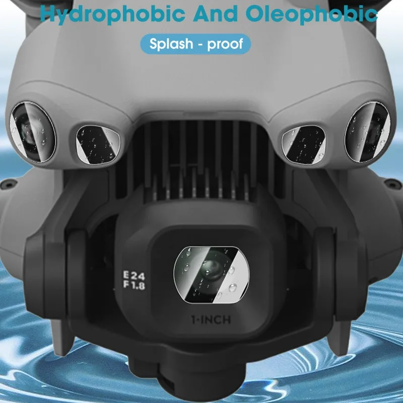 5-1 مجموعات عدسة فيلم ل DJI Mini 5 Pro كاميرا بدون طيار الزجاج المقسى عدسة الكاميرا واقية المضادة للخدش الأفلام ل DJI Mini 5Pro Pro