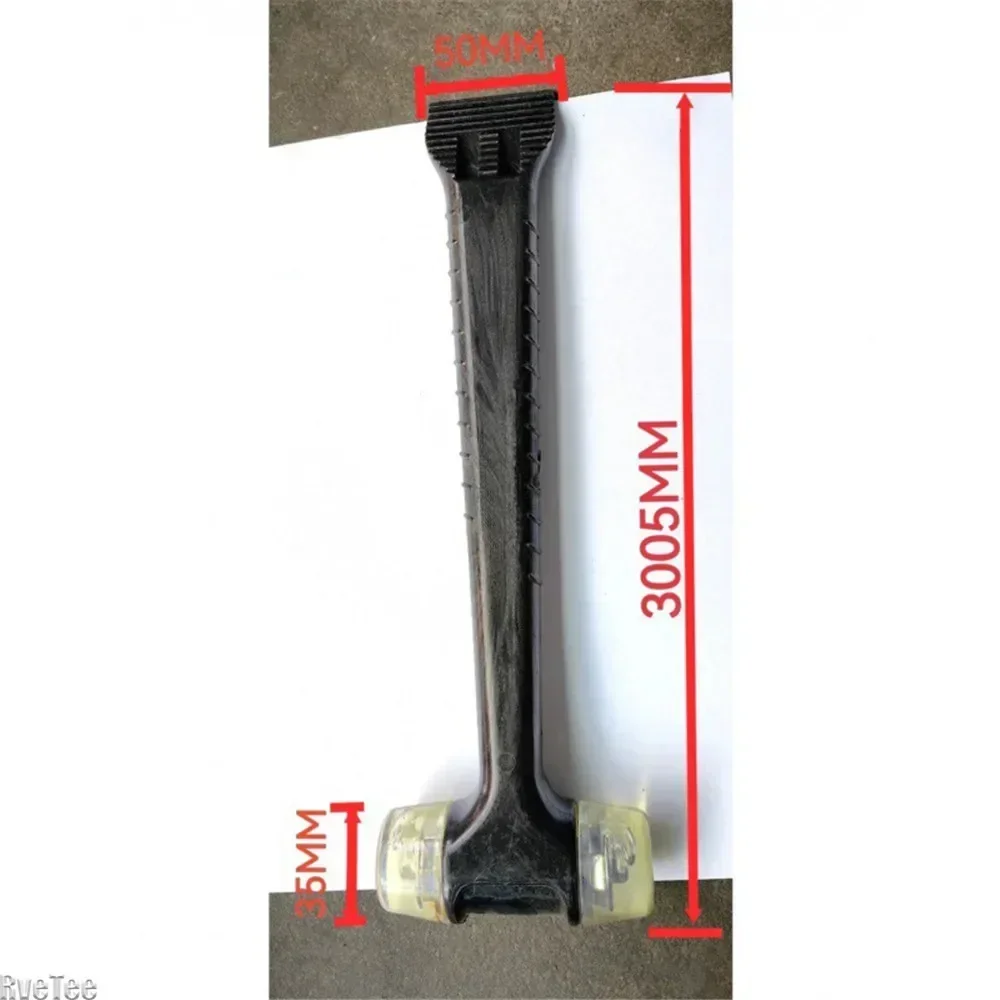 مطرقة مطاطية 2 في 1 مع مخل لأدوات تركيب نوافذ أبواب بلاط السيراميك #6
