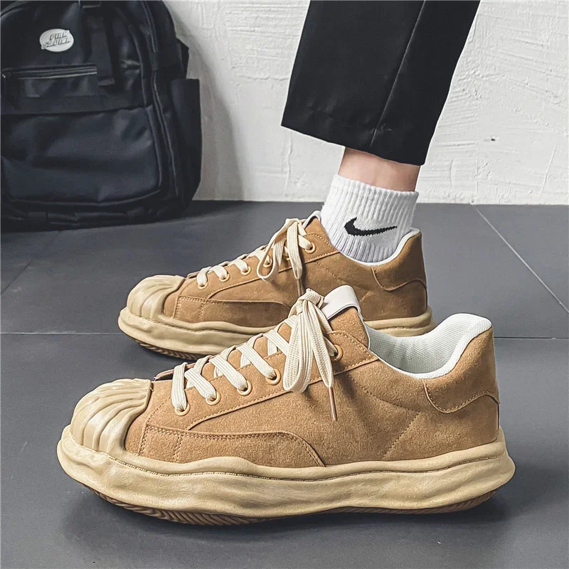 2023 New Men Canvas Shoes Casual Sneakers Spring Autumn Mens Vulcanized Shoes High Quality Breathable Comfortable Flat Lace Up