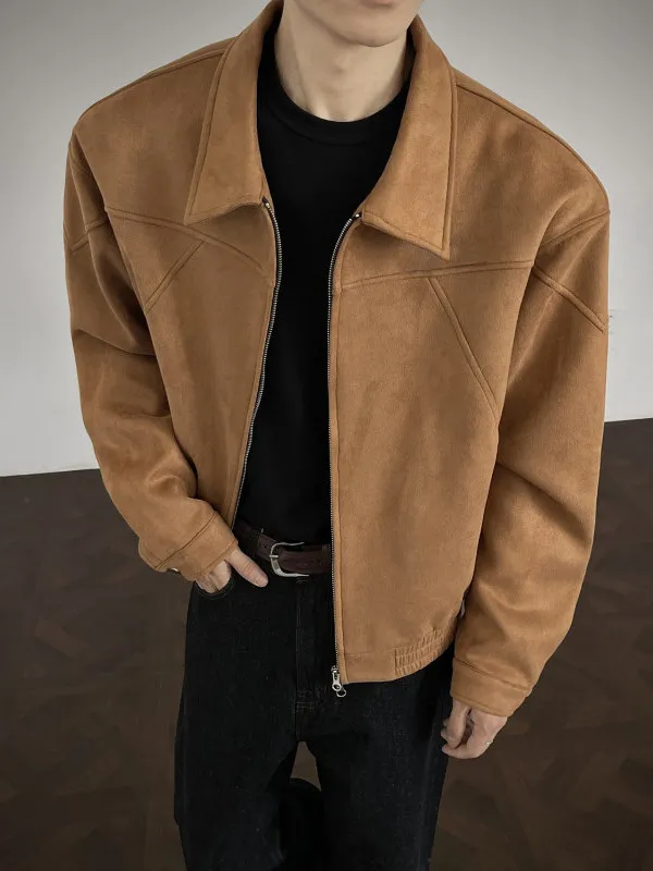 

TANGZ Studio Men's Design Sensation Suede Jaet Patchwork Cleanfit Rigidi Leather Upper Body Casual Youth ular Sle