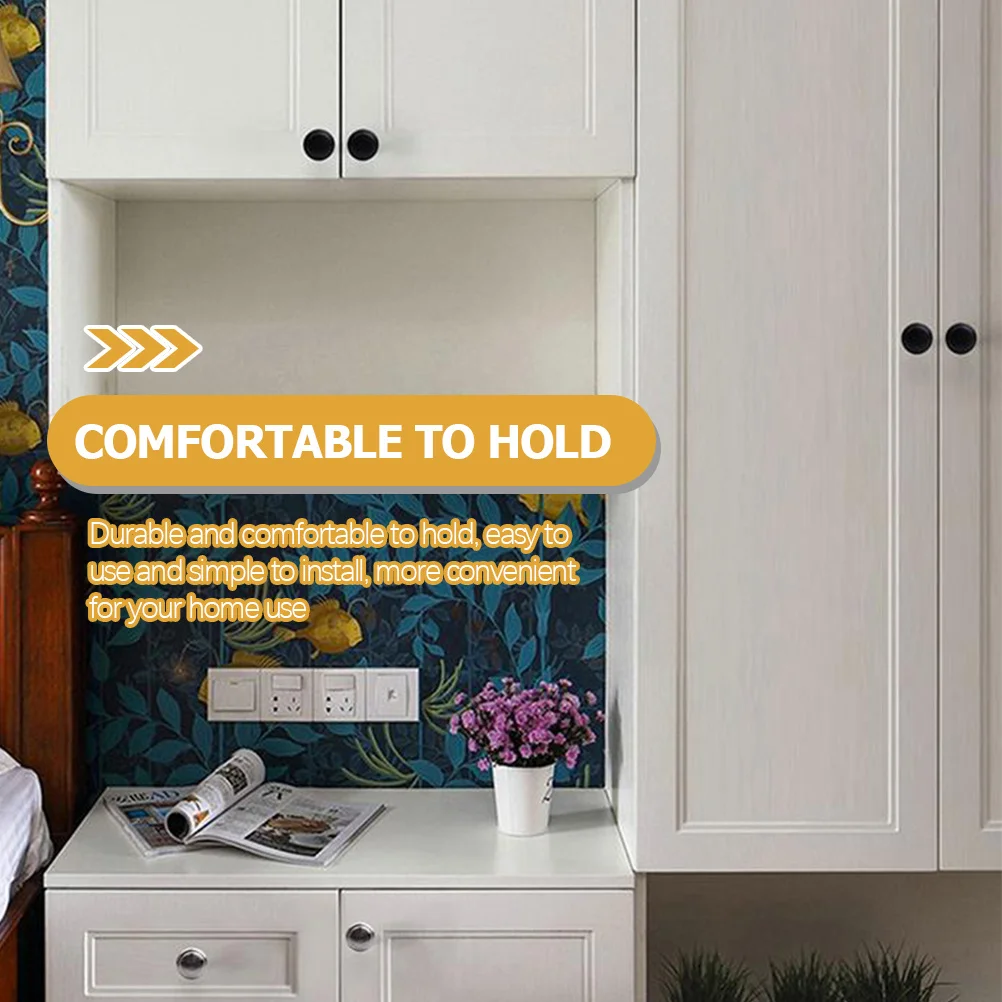 

30Pcs Round Stainless Steel Cabinet Knobs Drawer Pulls for Kitchen Cupboard Door Handles Drawer Pulls