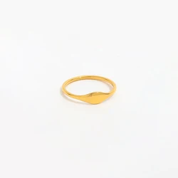 Joolim Jewelry Pvd Wholesale Irregular 2020 Pinky Stainless Steel Finger Ring for Women