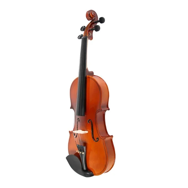 Mugig 1/8 Size Violin Student Kid Violinos Suitable For 4-5 Years Old Kids Acoustic Violin+Case+Bow Natural Color Violin KIT