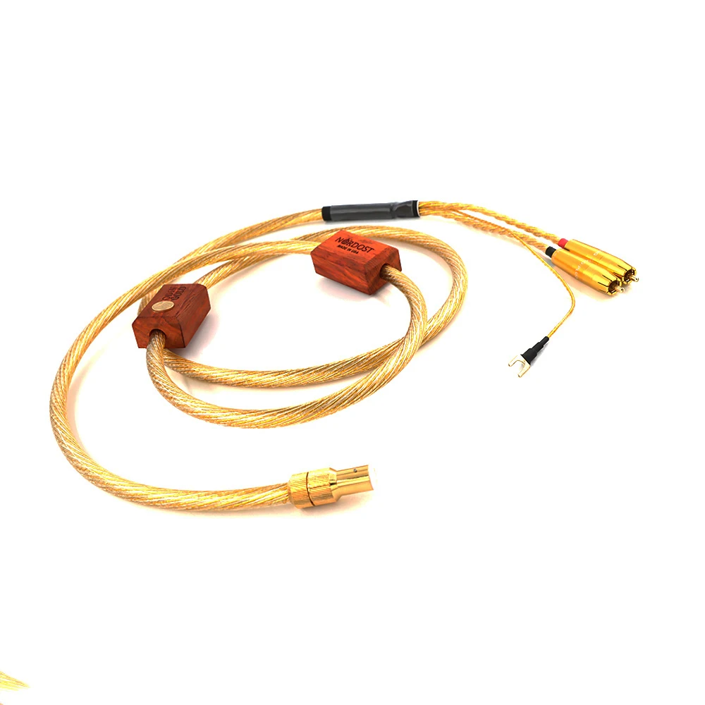 Nordost ODIN GOLD TONEARM CABLE PHONO RCA Male Cable Viny HIFI