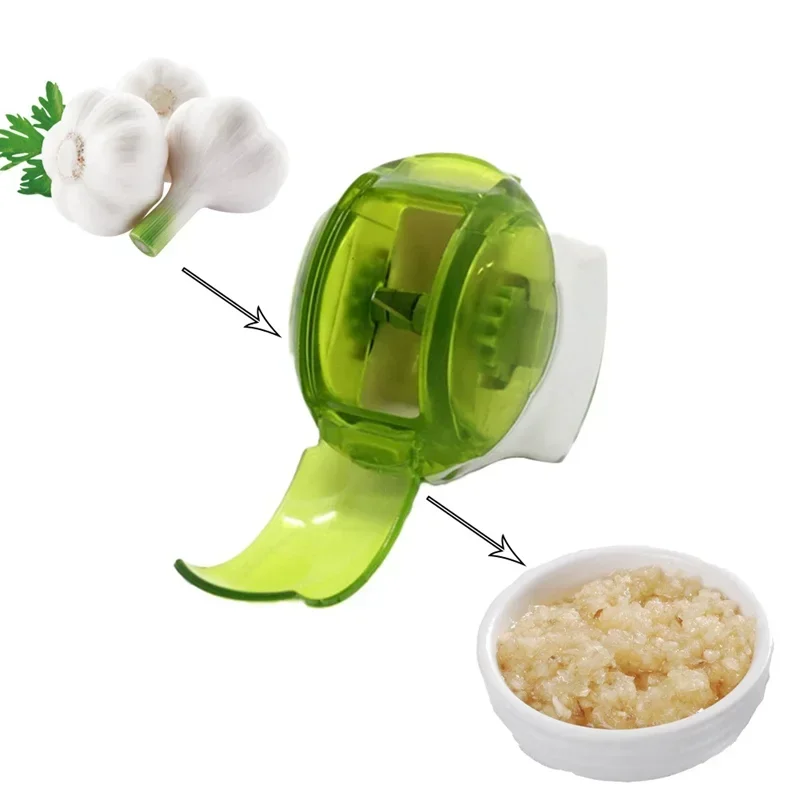 Garlic Chopper Roller Peeler Mincer Slicer Garlics Press Kitchen Tool Grater Grinding Grinding Press Machine Chopper