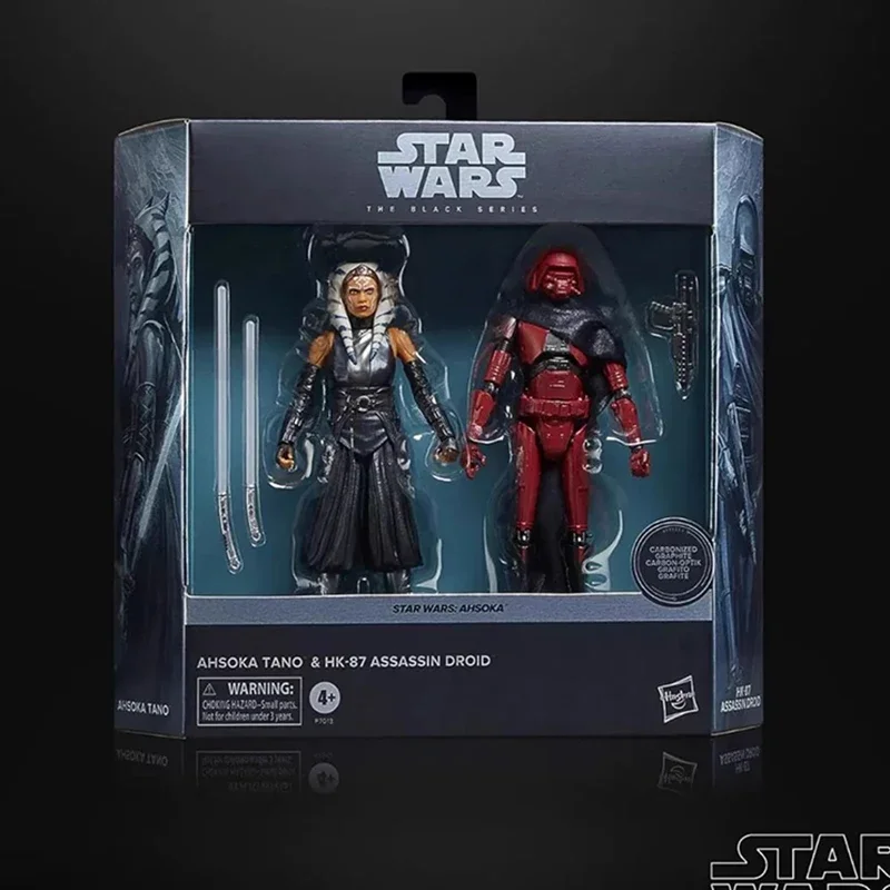 Figuras de acción de Star Wars Ahsoka Tano Hk87 Assassin Droid, muñecos móviles originales de 6 pulgadas, adornos coleccionables