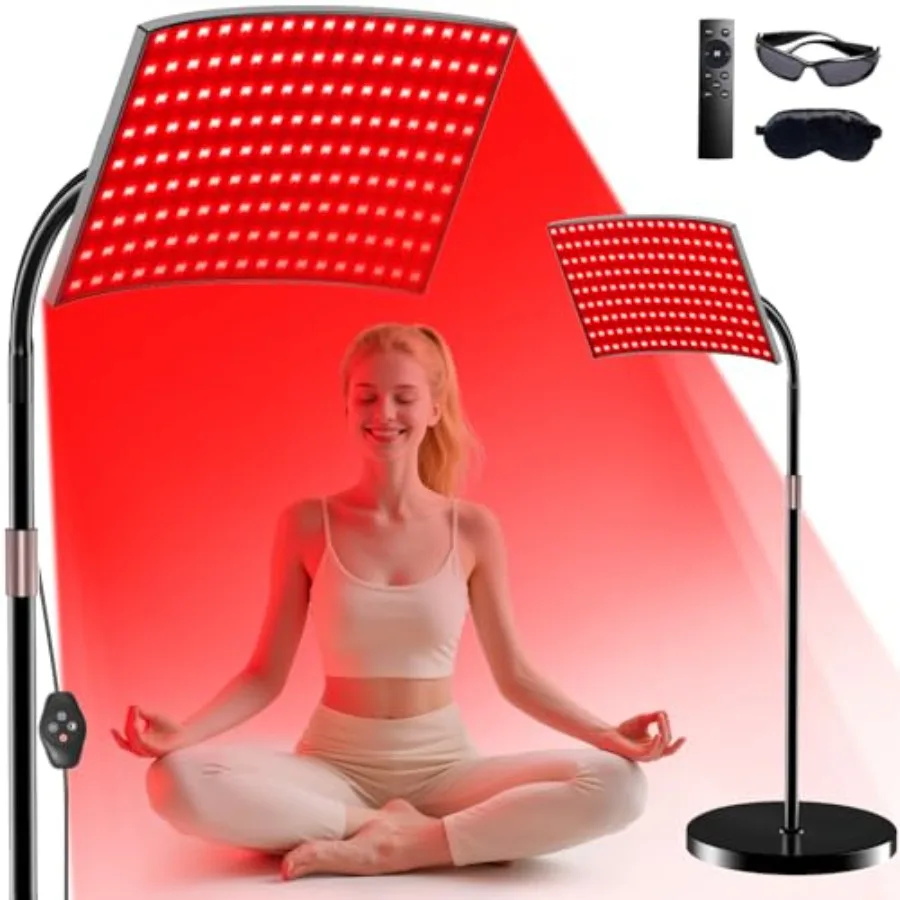 

Red Light Therapy for Body Face Infrared Light Therapy for Body with 660nm and 850nm Near Infrared LED Red Light Therapy Large