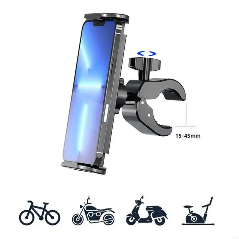 Flexible Adjustable Phone Tablets Holder For Bike Car Gym Tripods Fit 5-13Inch Screens And 15-45Mm Round 83CF