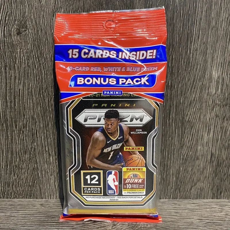 Genuine Panini NBA Basketball Trading Cards Ticket Hoops Prizm Optic Mosaic Fat Pack White Box Official Licensed Collection view 4