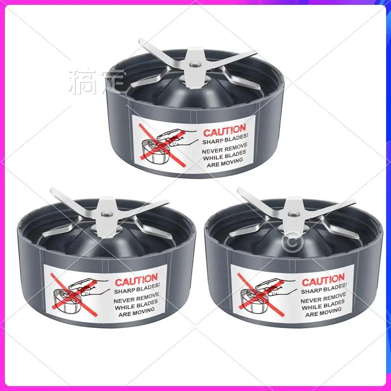 AU-3 Pieces Replacement Extractor Blade For Nutribullet 600W/ 900W Models Replacement Parts Blade