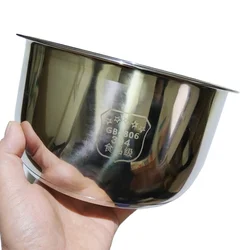 304 Stainless Steel Inner Bowl for Tiger Rice Cooker JBV-10CU Replacement Iiner