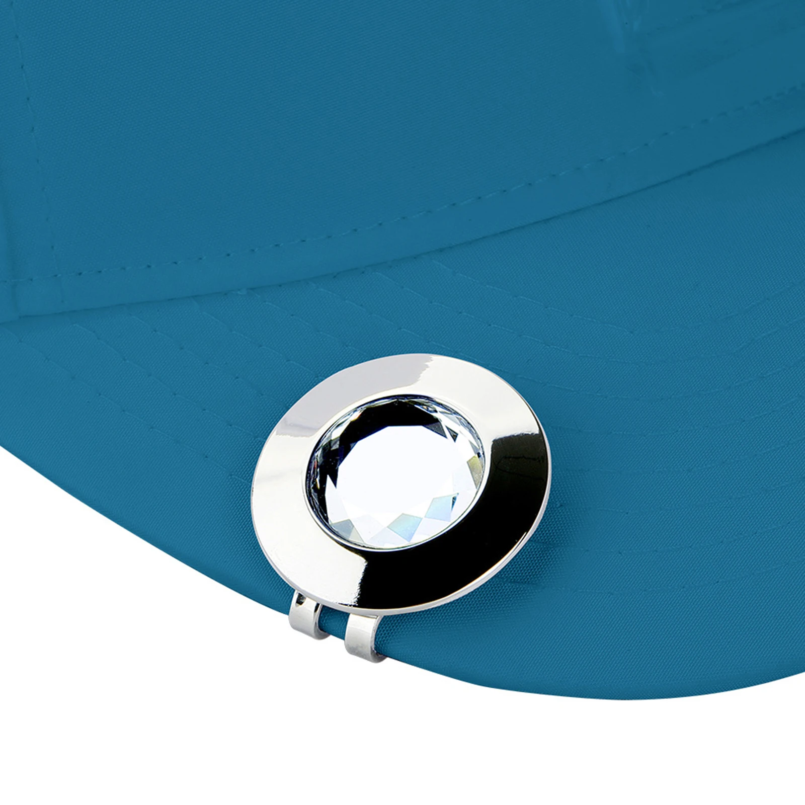 Bild 4: Glänzender Strass-Golfballmarker mit abnehmbarem magnetischem Hutclip – Outdoor-Golfzubehör und Hilfsmittel