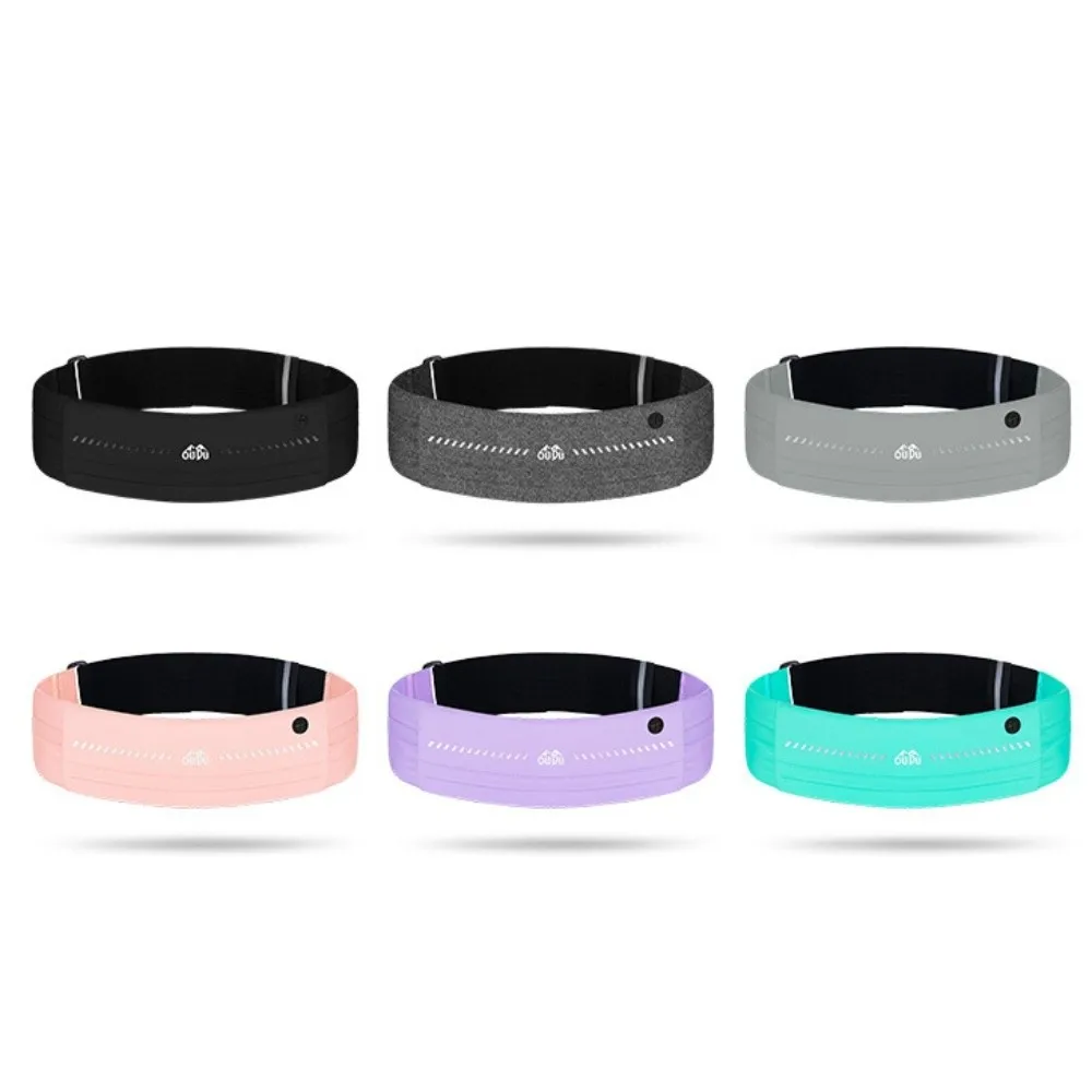 رقيقة جدا الرياضة حقيبة الخصر المحمول إغلاق المناسب متعددة الوظائف تشغيل الخصر حقيبة تخزين سعة كبيرة حقيبة الهاتف الرياضية