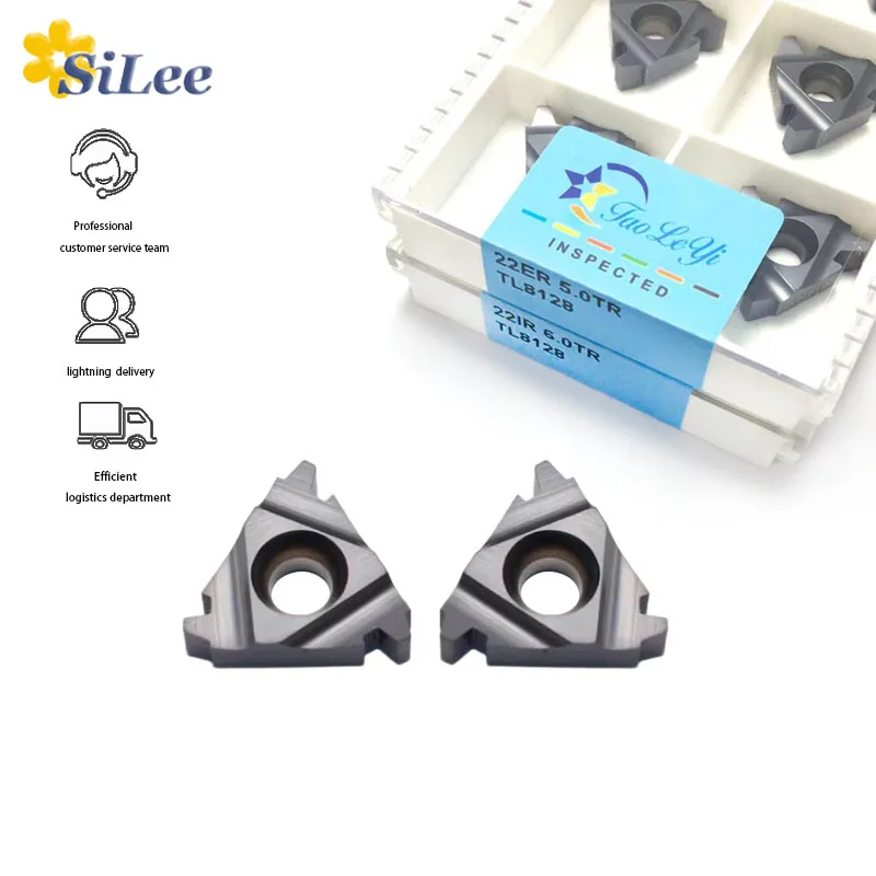 

10pcs 22IR5TR 22ER5TR 22IR6TR 22ER6TR 27IR6TR 27ER6TR 27IR8TR 27ER8TR Carbide Inserts CNC Turning Tool Lathe Cutter Tools