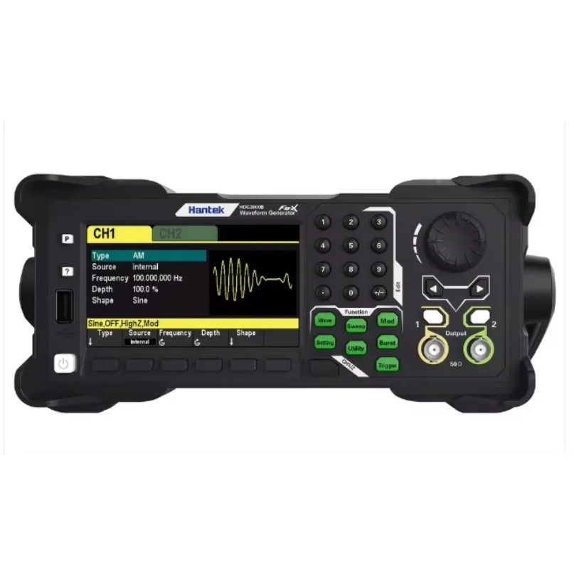 Hantek HDG3102B 100MHz Dual Channel Arbitrary Waveform Generator Function Signal Generator AWG