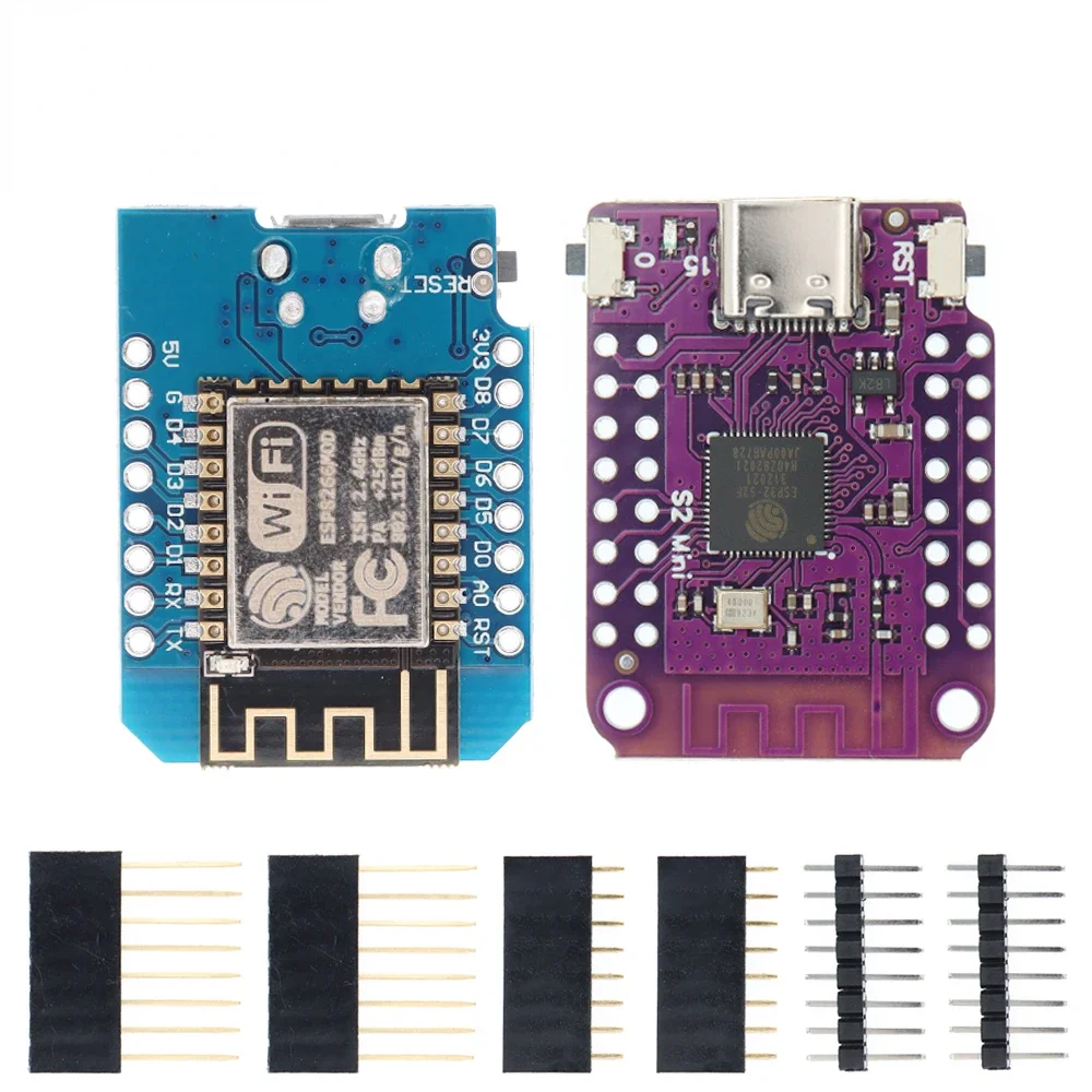 ESP32 S2 Mini D1 Mini Board Based ESP8266 CH340 ESP32-S2FN4R2 4MB FLASH 2MB PSRAM MicroPython For Arduino Development Board