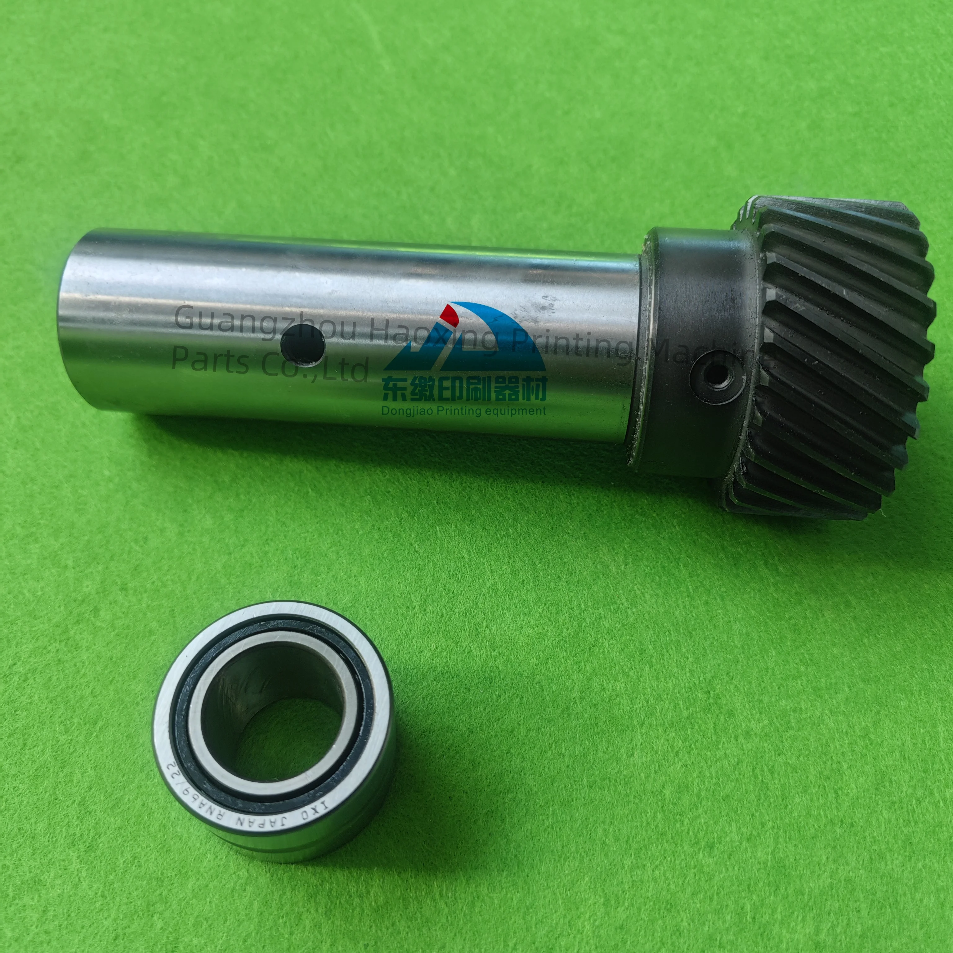 

Вал водяного ролика с 27 зубьями для Mitsubishi 3000, запчасти для офсетных печатных машин, водяной зубчатый вал для Mitsubishi 3000