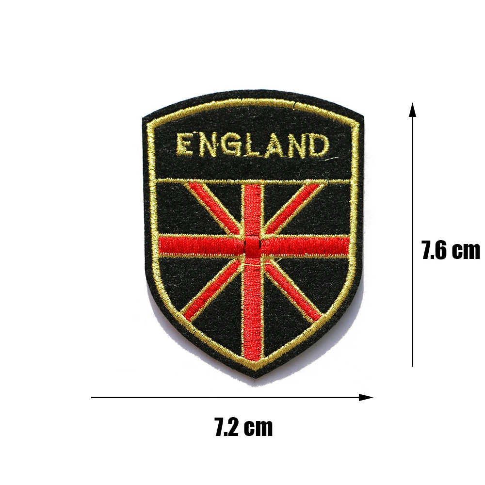 Nowy 1 sztuk rozmiar: D = 6,4 cm naprasowanki haftowane Retro London STYLE odzież aplikacje naszywki na akcesoria darmowa wysyłka D-031