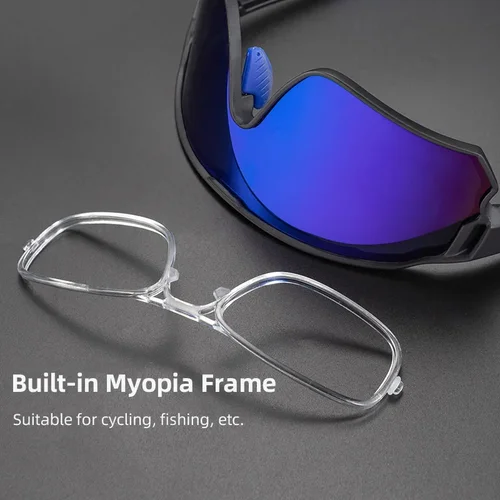 Imagen 2 del producto ROCKBROS gafas polarizadas para ciclismo MTB gafas de sol para bicicleta de carretera UV400 protección solar para bicicleta luz Unisex equipo deportivo para bicicleta