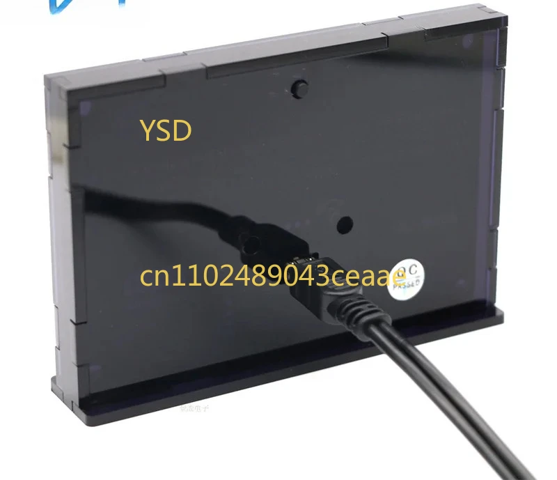 ASK11 LED Music Audio Spectrum Display VU Meter | Fan-shaped Pointer Level Indicator, with Case