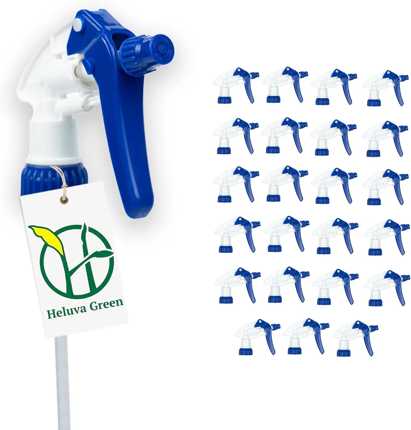 

Spray Bottle Nozzle Replacement, Bottle Tops Only - Sprayer Nozzle Triggers for Heavy Duty, Commercial, Home Cleani