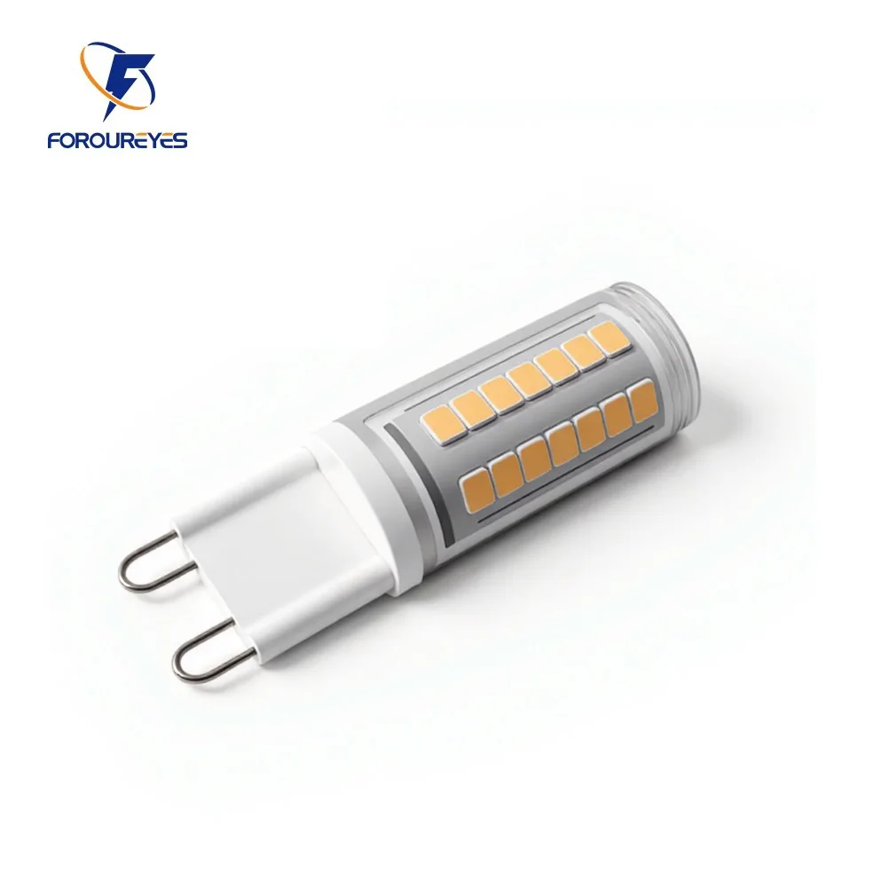 

Светодиодная лампа G9 с регулируемой яркостью без мерцания AC110V 220V 45LEDS 2835SMD 4W Светодиодная лампа Керамический держатель Светильники Люстра Освещение