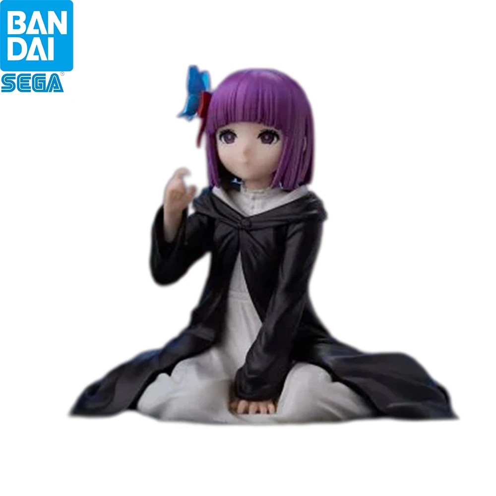 In Stock Original SEGA Frieren Beyond Journey's End Fern Lovely Mage Robe Sitting Pose Painted Anime Collectible Figure Toy