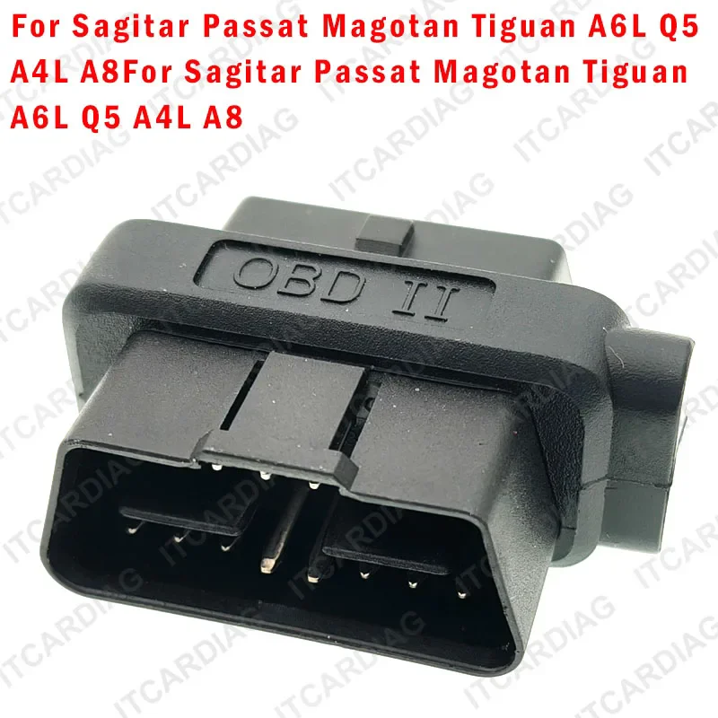 For VW For Audi Remote control All Key Lost 4/5th Generation Short OBD Connector For Sagitar Passat Magotan Tiguan A6L Q5 A4L A8