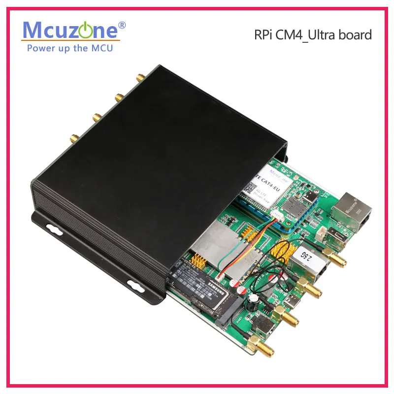 Raspberry Pi CM4_Ultra Board 4 * Pcie | 5G | WiFi6 | Nvme Ssd | 2.5G Ethernet | USB3.0 Ubuntu Openwrt