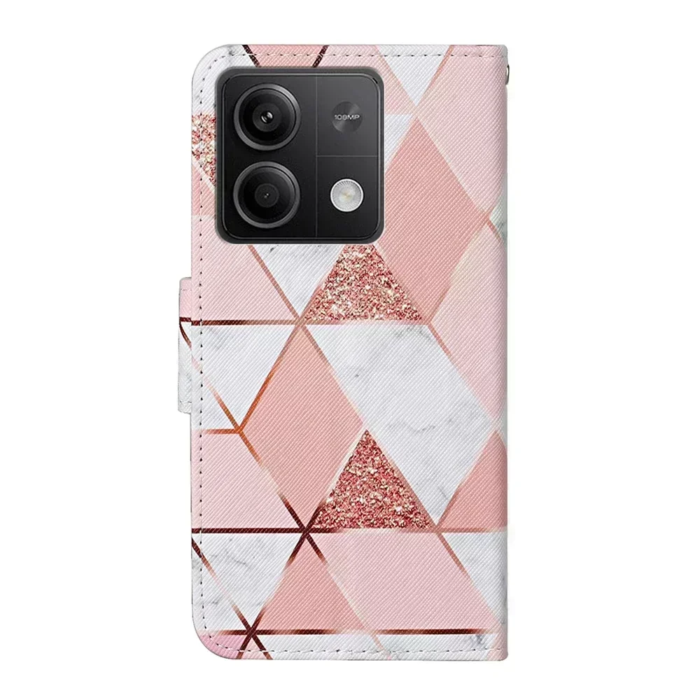 Funda Redmi 13C POCO C65 M6 Pro Wallet Phone Case for Xiaomi Redmi Note 13 Pro Cases 3D Cat Leather Flip Back Cover Card Holder