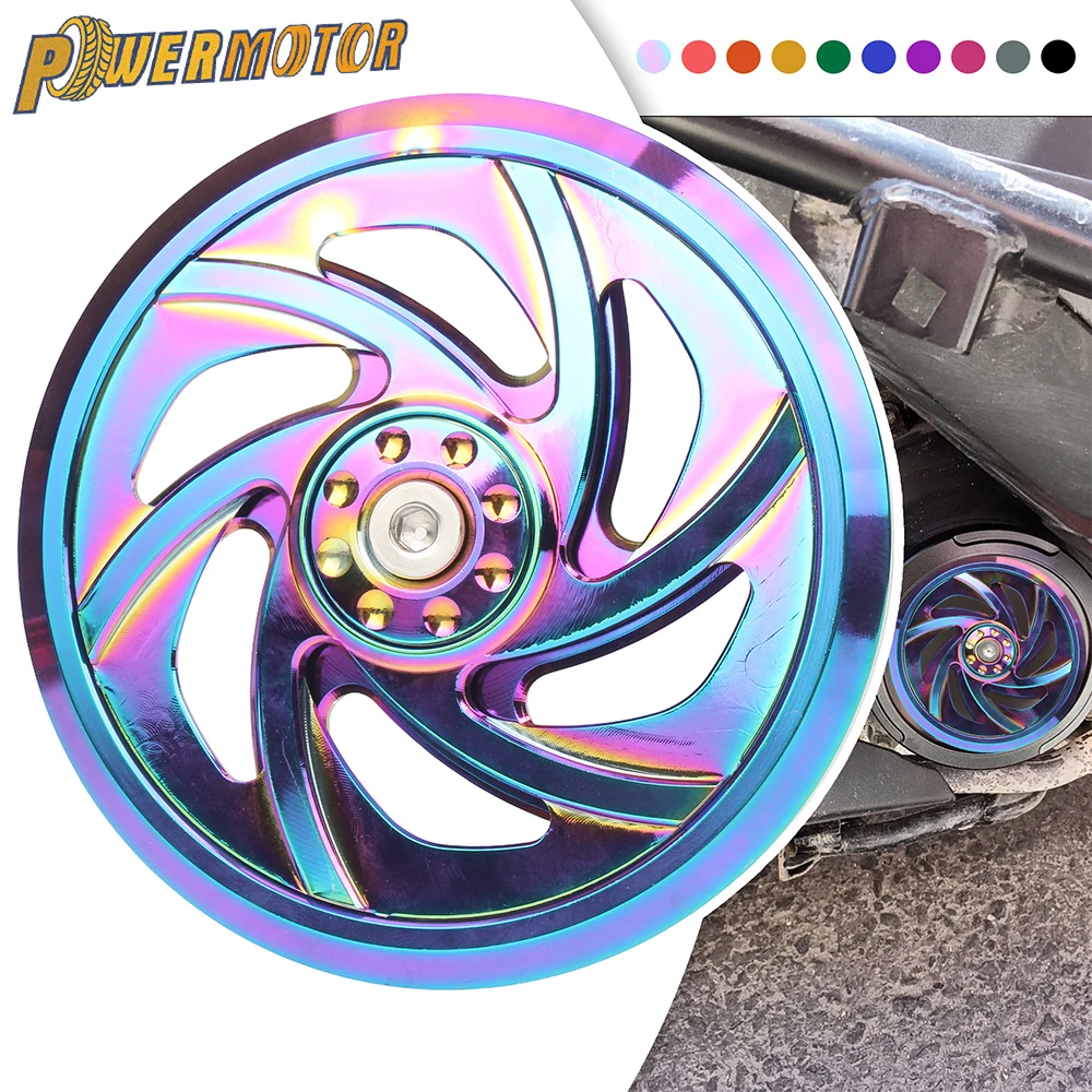Motorcycle Engine Cooling Fan Cover Rotating Radiating Fan Cover CNC Aluminum For Honda CG150 XR150 AKT NKD SBR Bera Accessories