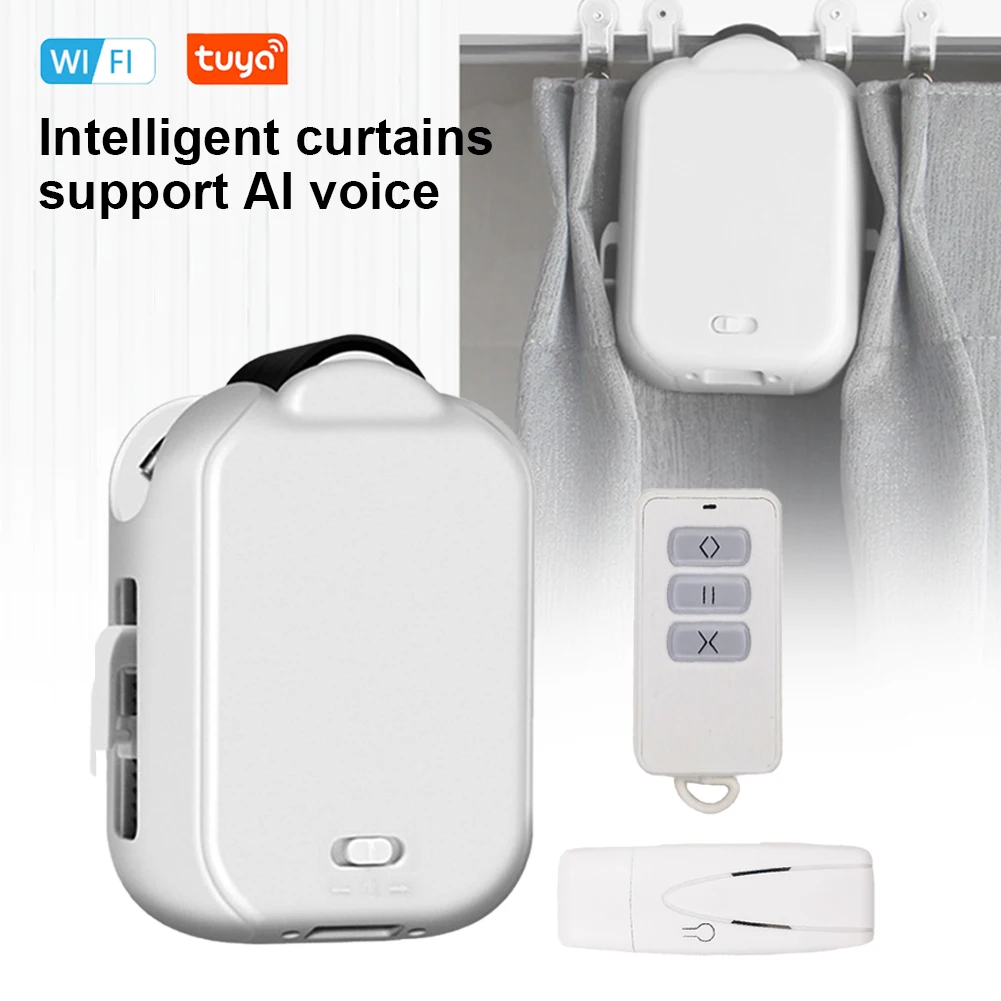 Smart Home Automatic Curtain Machine With Remote Control Support Mobile Phone App Control For Xiaomi,Tmall Genie,Xiaodu