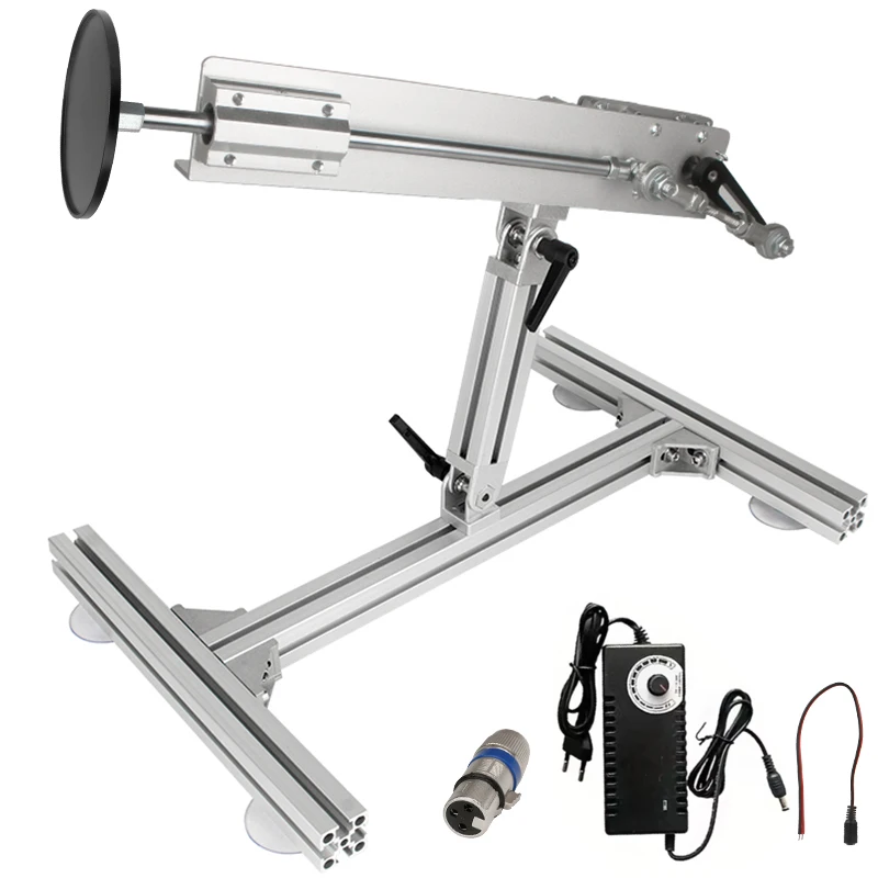60mm-200mm Stroke Adjustable Telescopic Linear Actuator with Power Controller Optional 3XLR Connector/Suction Cup/Bracket