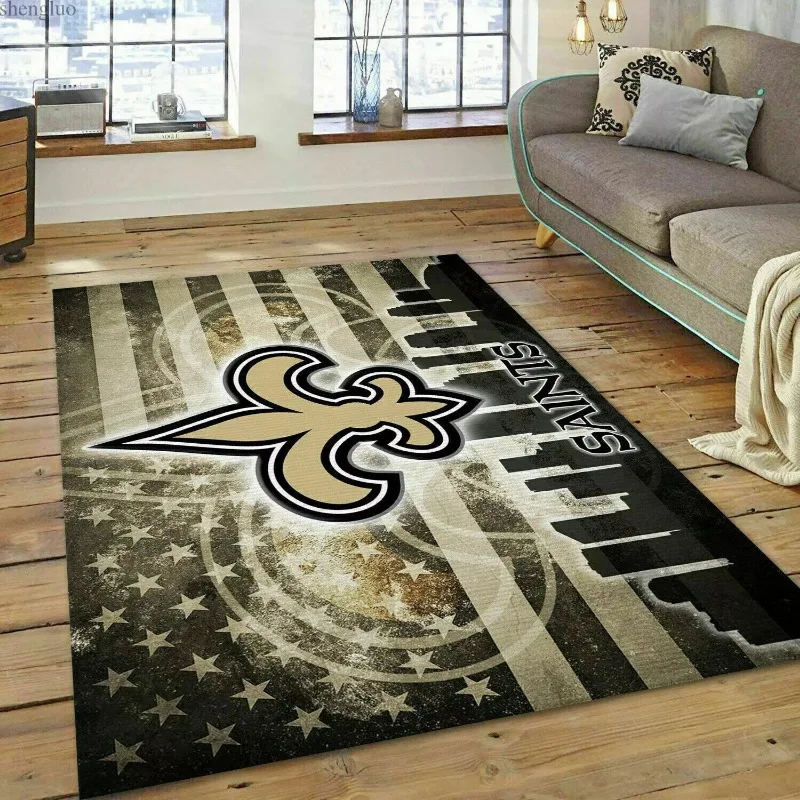 Floor Mat for Kitchen Carpet for Home Entrance New OrleanS SaintS Living Room Mat Outdoor Doormat Entrance Door Custom Cute Rug