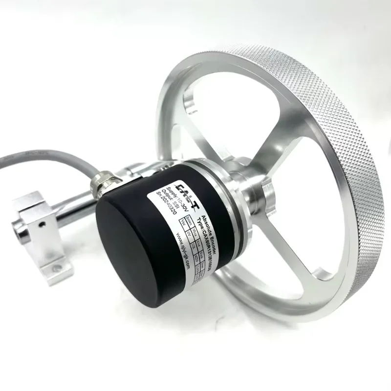 500mm Perimeter Wheel Length Measuring Meter Counter Absolute Wheel Rotary Encoder CAX60R1312E10SGB