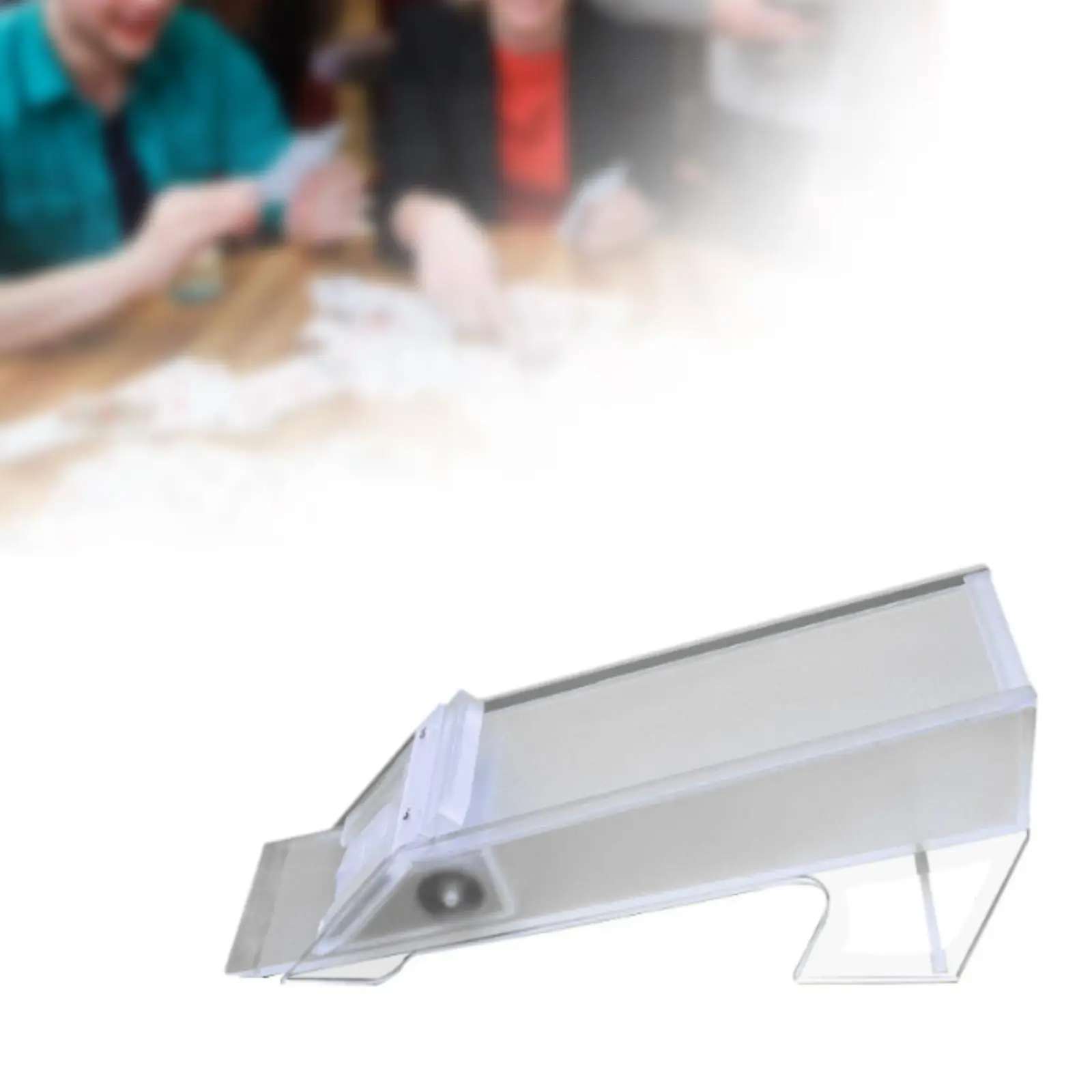 Cards Shoe, Playing Cards Dealer Shoe, Professional Acrylic Card Dispenser, Cards Dealing Shoe, for Game Offices Camping