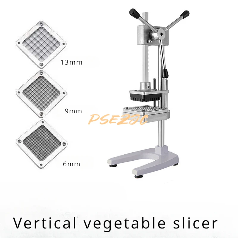 

Household and Commercial Aluminum Alloy Vertical Potato Slicer for Cutting Cucumbers Radishes and Lettuce