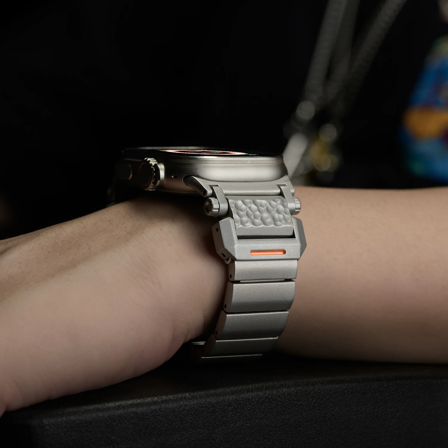 Luxury Titanium Strap for Apple Watch Ultra 3/2/1 49mm Series 11 10 9 8 7 6 Metal Band for iWatch 46mm 45mm 44mm Business Correa