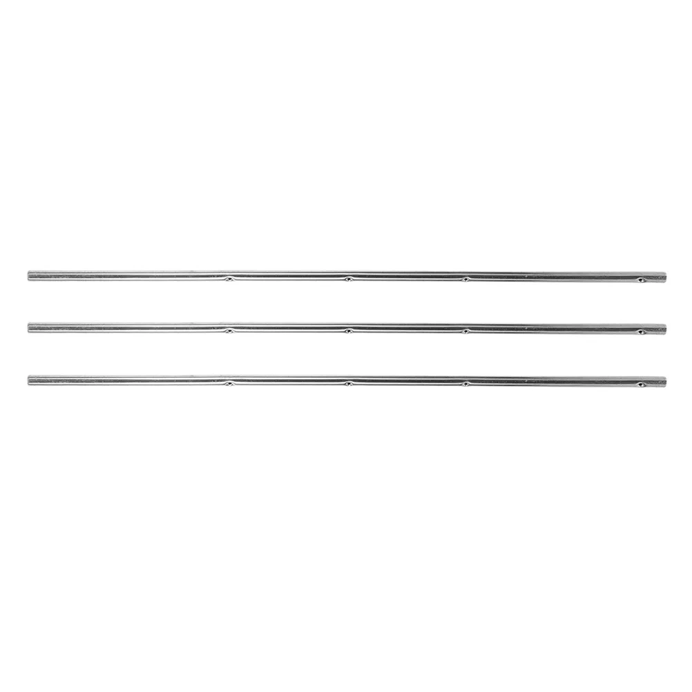 

3 Pcs Foosball Handle Pole Metal Rod Table Soccer Replacement Football Operation Poles Desk Machine Accessory