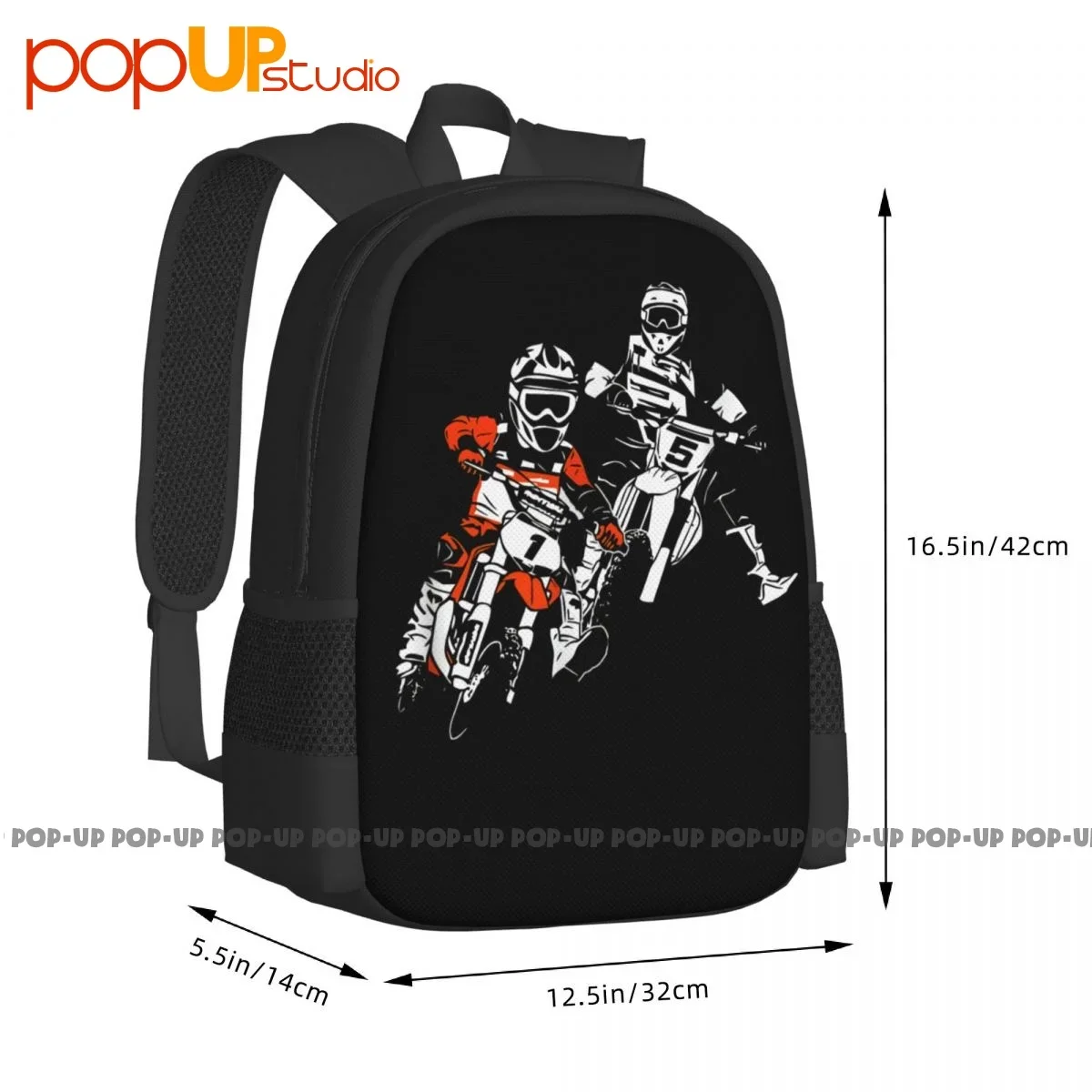 Mochila de Motocross para niños, bolsa de mano portátil de gran capacidad para viaje, gimnasio, deporte escolar, padre e hijo