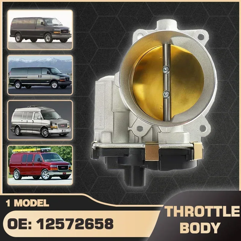 

For GMC Savana 1500 Van V8 GMC Savana 2500 Van V8 GMC Savana 3500 Van V8 2008 Throttle Body Assembly 12572658 12580760 12679524