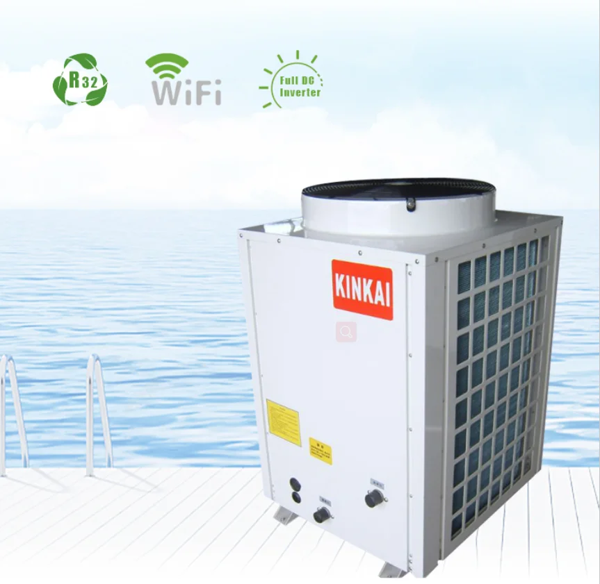 سخان حمام السباحة R32 الاتحاد الأوروبي القياسية واي فاي العاكس الهواء إلى الماء سخان حمام السباحة OEM مضخة الحرارة لحمام السباحة #6