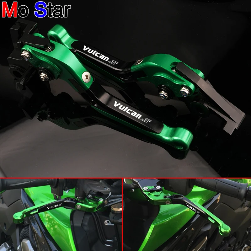 

VulcanS Motorcycle Accessories Clutch Brake Lever Extendable Adjustable Foldable Lever For KAWASAKI Vulcan S 650 VN650 2015-2024