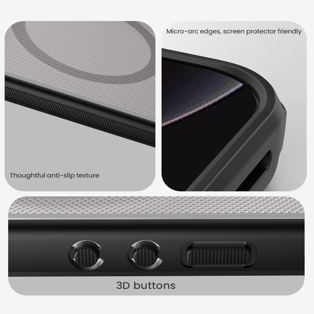 Nillkin Hülle für Xiaomi Mi 17 Ultra 5G, ultradünne, harte PC-Hülle, super matt, Pro, magnetisch, schlank, weicher Kantenschutz, Rückseite – Detail 12